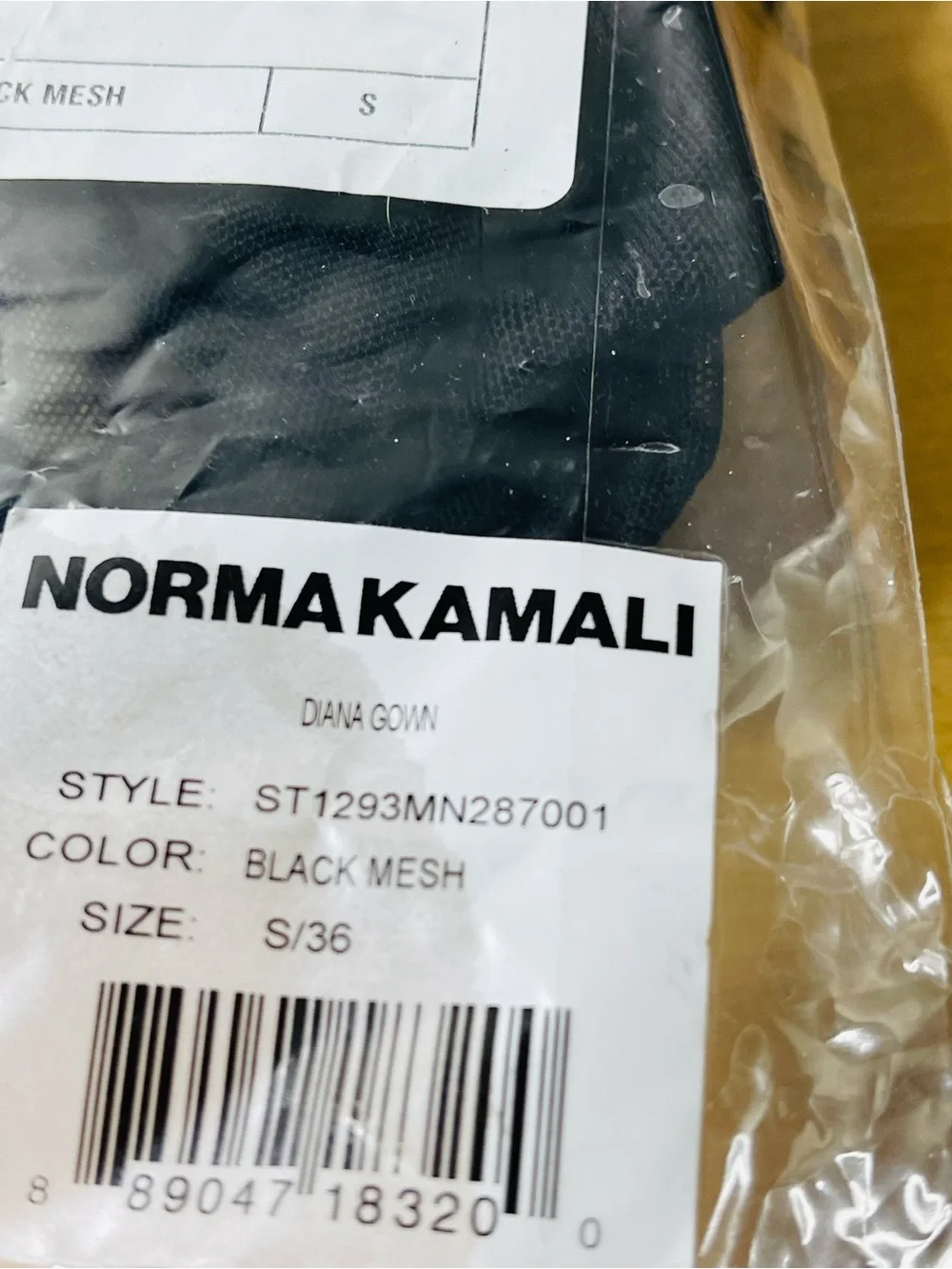 Norma Kamali diana gown
